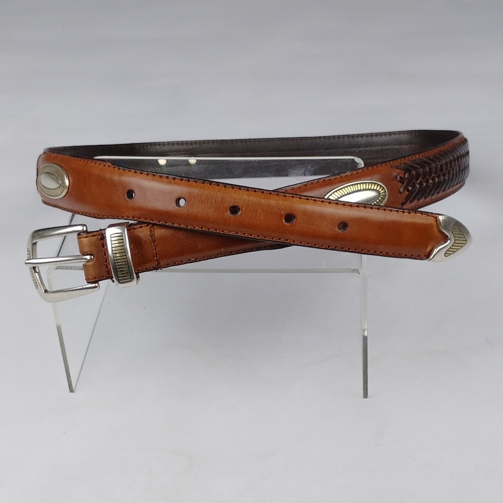 Fossil Men's Brown Leather Belt.